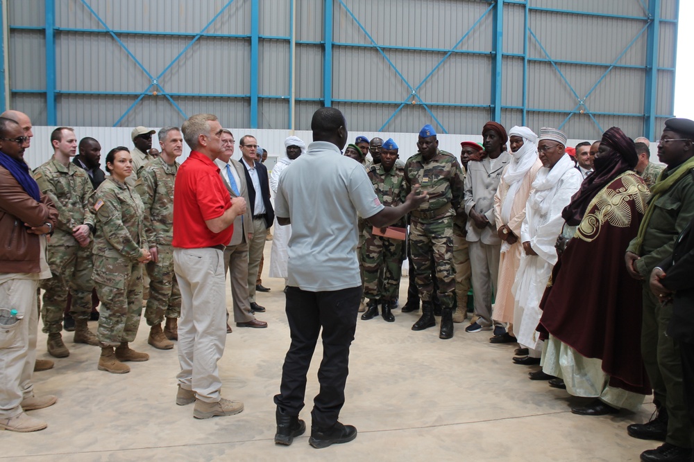 U.S. Dedicates C-130 Hangar to Nigerien Air Force