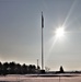 American Flag and Fort McCoy