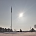 American Flag and Fort McCoy