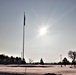 American Flag and Fort McCoy