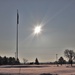 American Flag and Fort McCoy