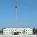 American Flag and Fort McCoy