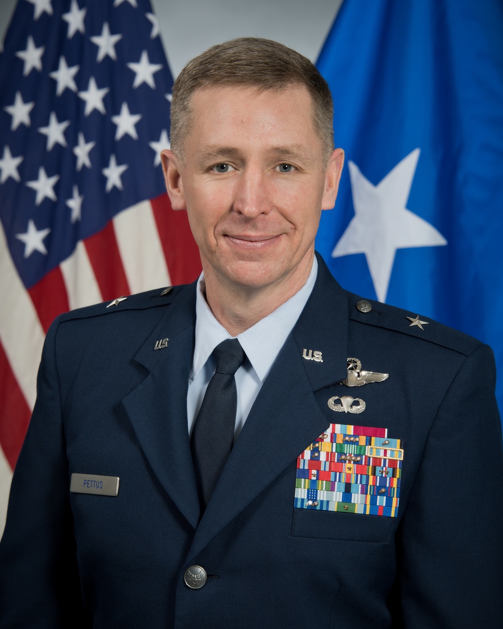 Brigadier General Evan Pettus official portrait