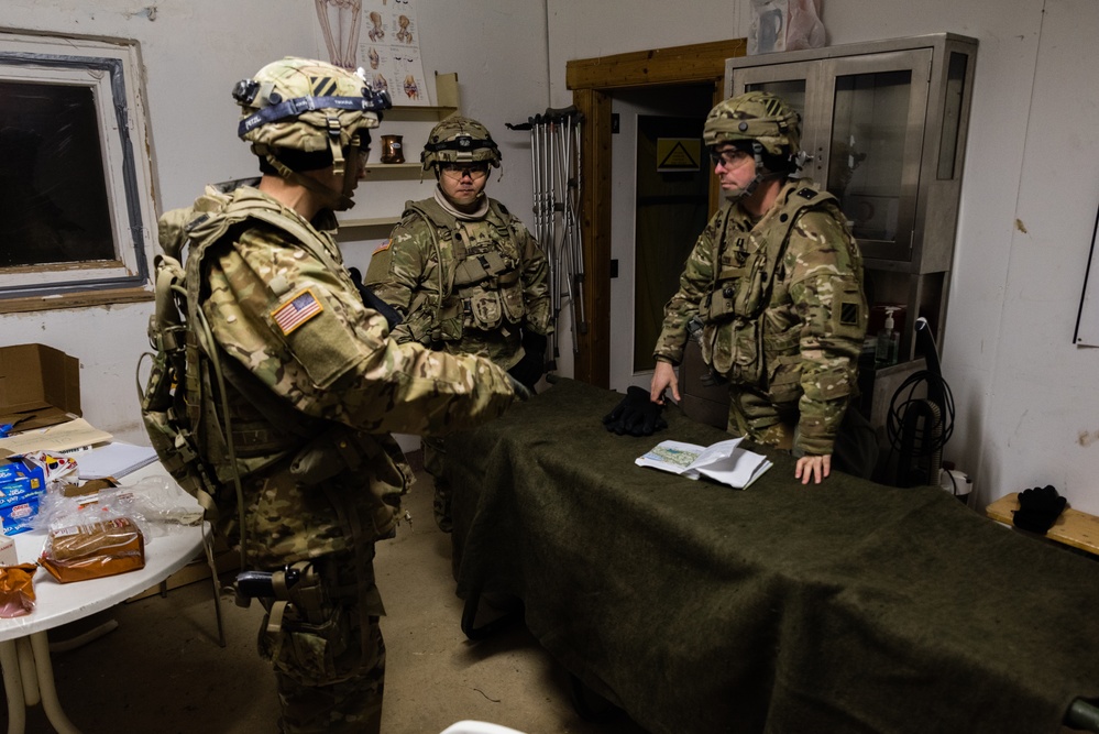 2/3 Combat Aviation Brigade aid station receives wounded