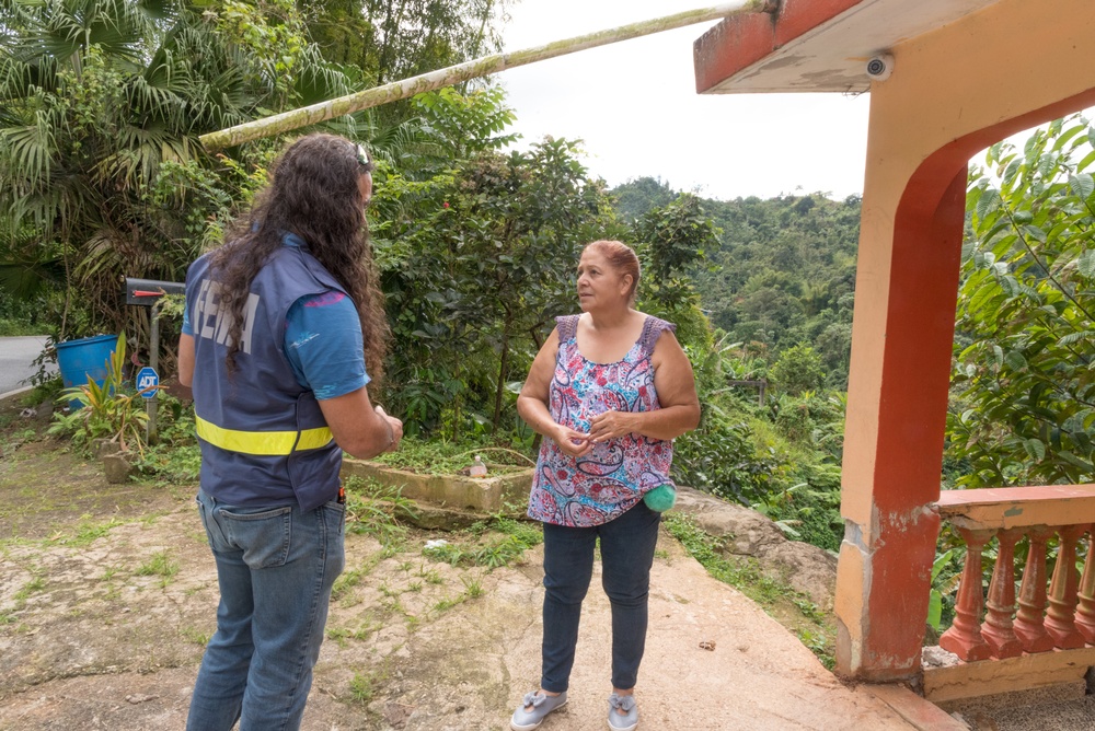 Preliminary Damage Assessments Continue in Adjuntas, PR