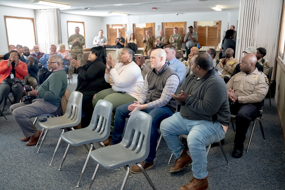 Employer Support of the Guard and Reserve recognized Bertie County Sheriff Office