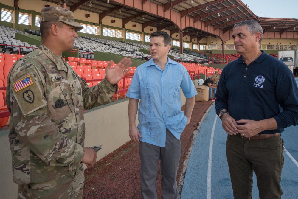 US Rep. Boyle (PA) Tours Base Camp for Quake Survivors