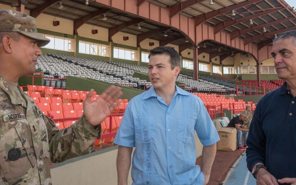 US Rep. Boyle (PA) Tours Base Camp for Quake Survivors