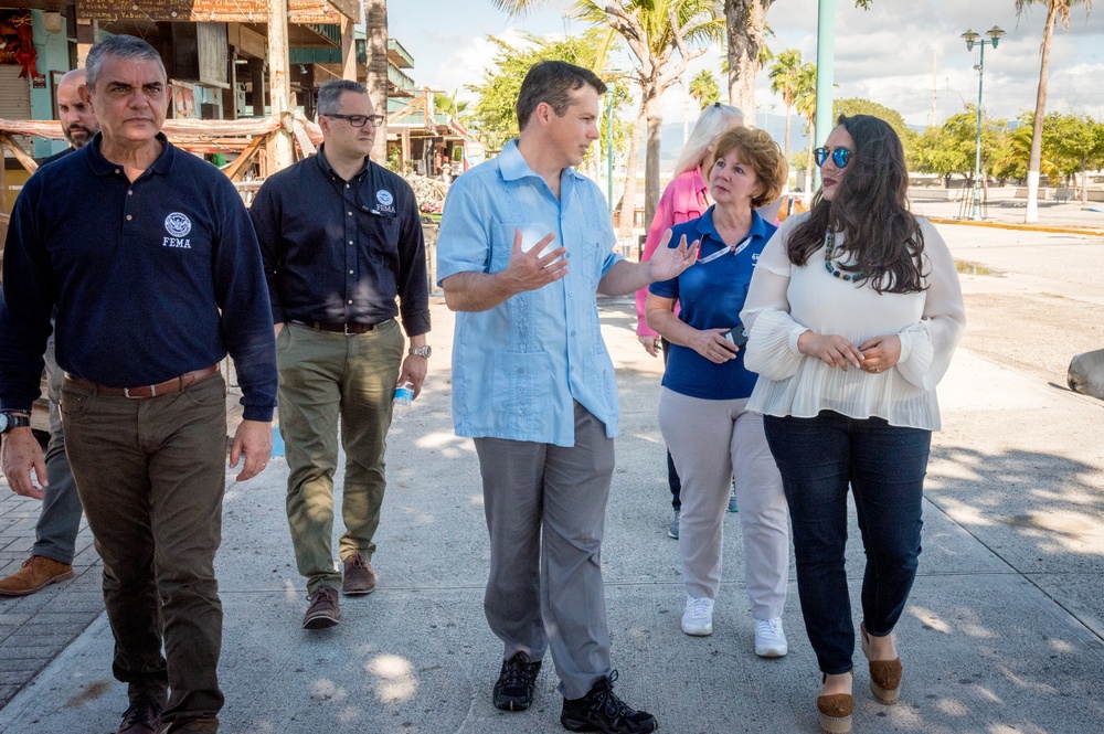 Representative Boyle (PA) Tours Quake Damage