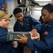 Medical Training Team drills, USS Farragut