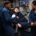 Medical Training Team drills, USS Farragut