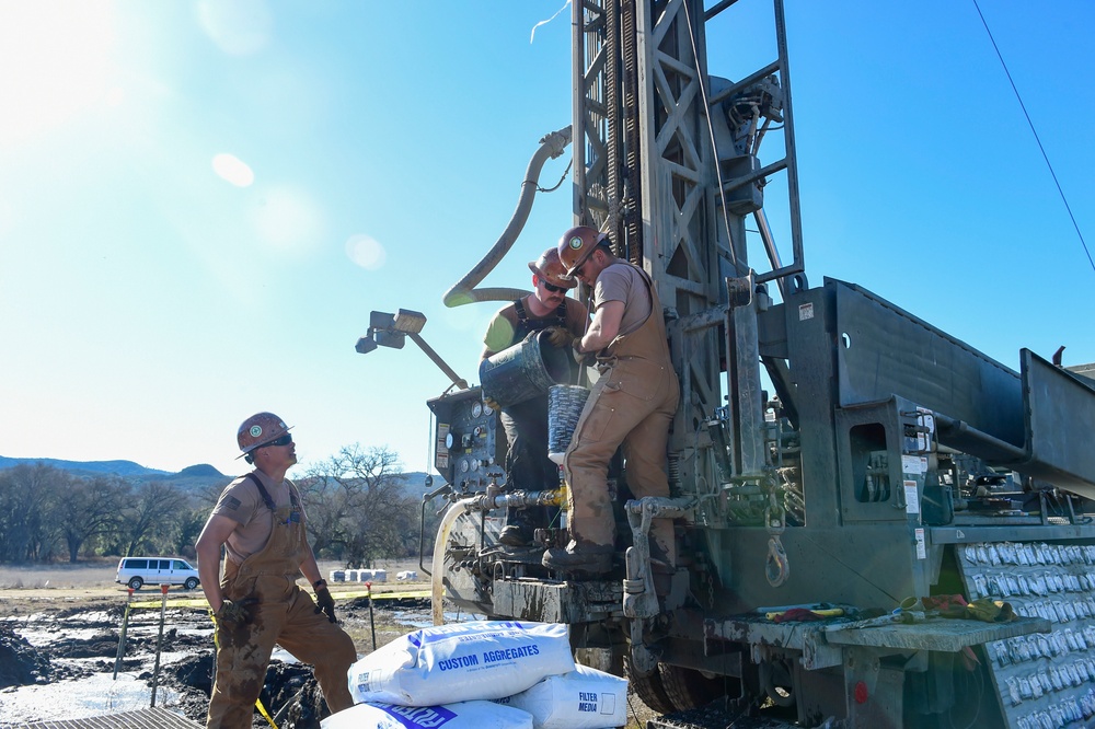 NMCB-3, NCG-1 Conduct Water Well Drilling Exercise
