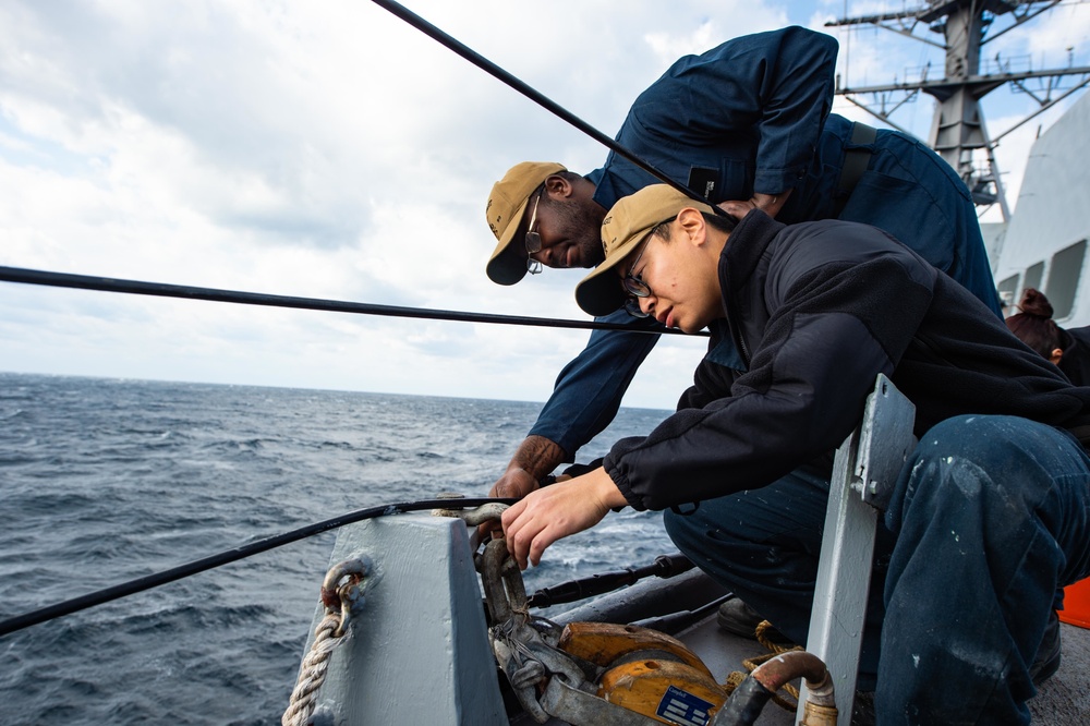 RAS Pre-checks, USS Farragut