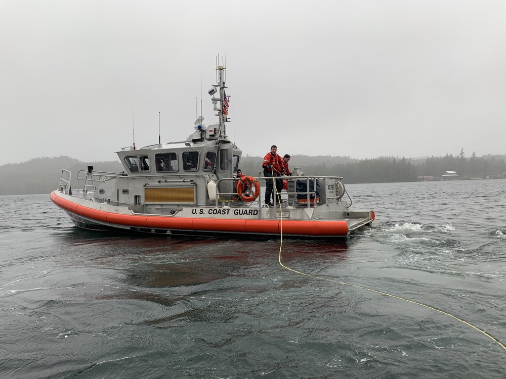 Station Ketchikan conducts tow training in Tongass Narrows, Alaska