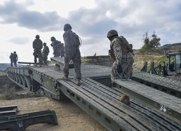 Seabees, Marines Conduct Joint Bridge Exercise