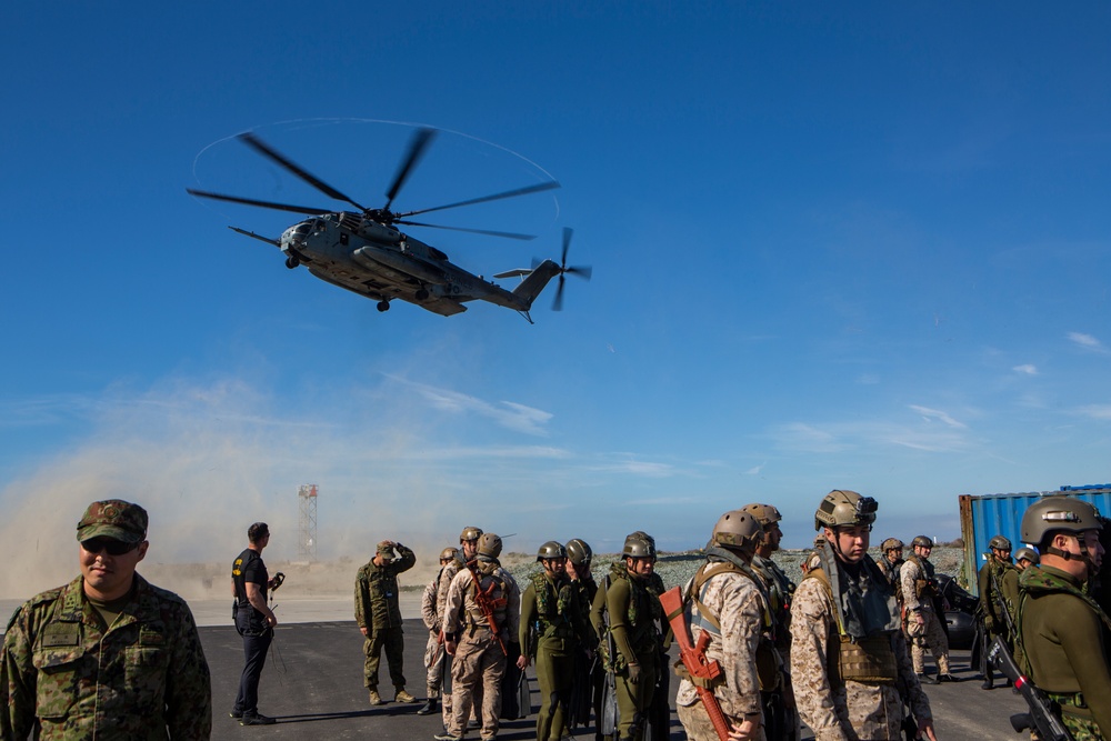 Iron Fist 2020: US Marines and JGSDF conduct helocast training