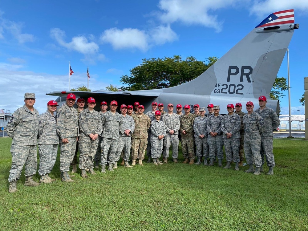 Puerto Rico Airmen process relief support from Ohio, New Mexico ANG