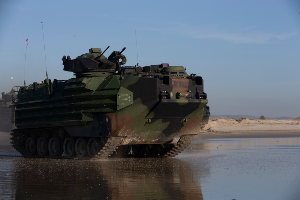Iron Fist 2020: US Marines and JGSDF soldiers train with assault amphibious vehicles.