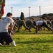 Catch a Lift Veterans work out with Sierra Battery, 5th Battalion, 11th Marine Regiment