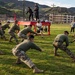 Catch a Lift Veterans work out with Sierra Battery, 5th Battalion, 11th Marine Regiment