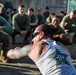 Catch a Lift Veterans work out with Sierra Battery, 5th Battalion, 11th Marine Regiment