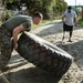 Catch a Lift Veterans work out with Sierra Battery, 5th Battalion, 11th Marine Regiment