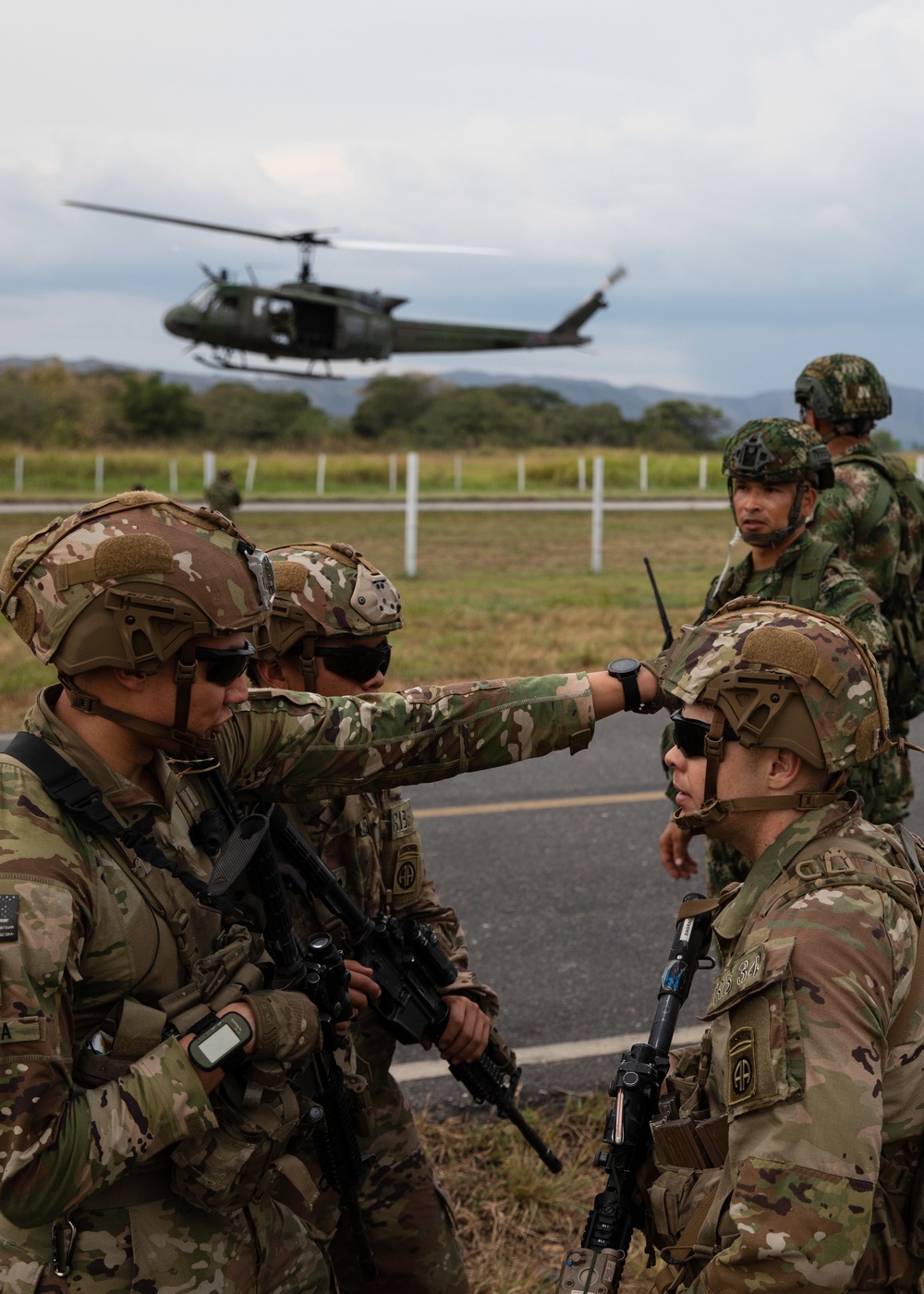 82nd Paratroopers train with Colombian partners during Dynamic Force Exercise