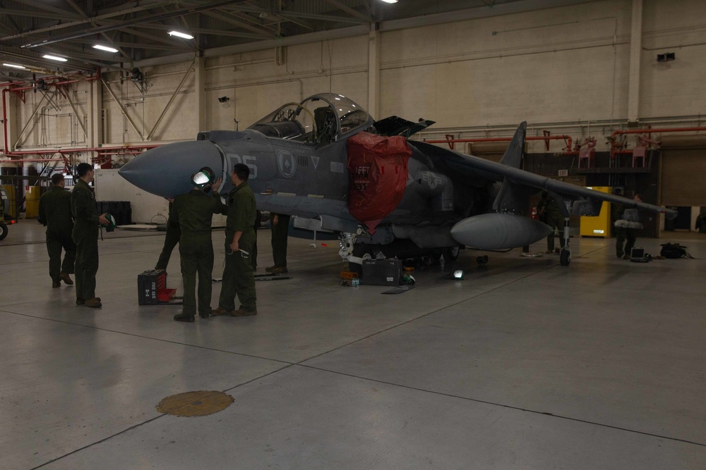 VMA-231 Performs Routine Maintenance as NAS Fallon