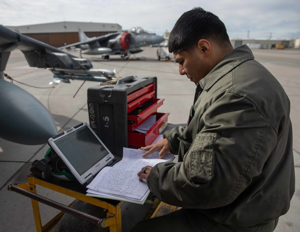 VMA-231 Performs Routine Maintenance as NAS Fallon
