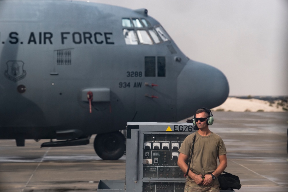 Deployed C-130 Mission