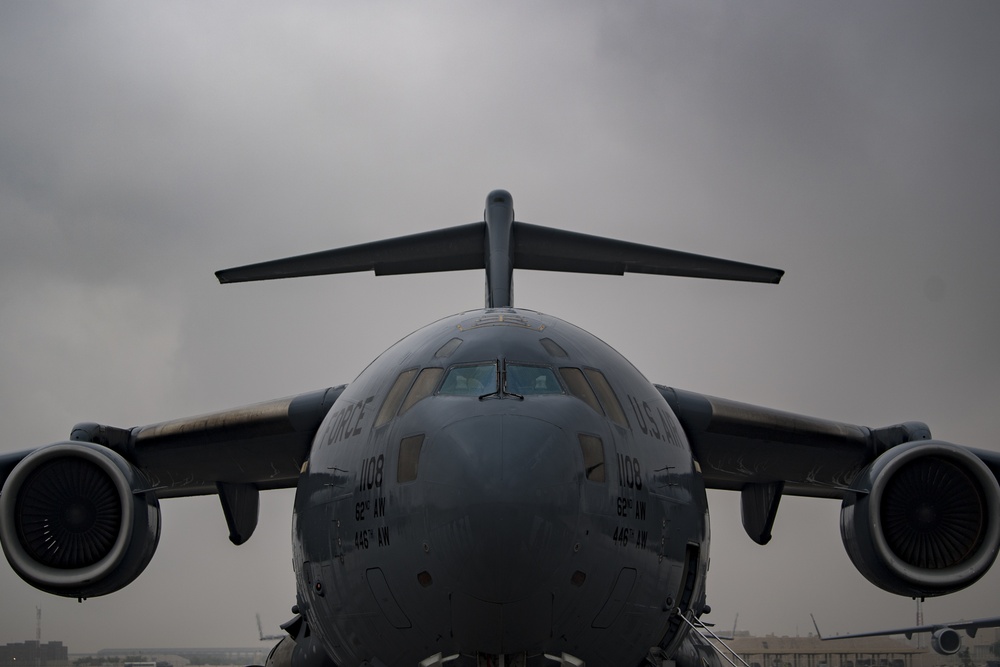 Deployed C-17 Globemaster III mission