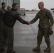 Maj. Gen. Paul J. Rock Jr. visits U.S. Marines with VMM-265 during Exercise Forest Light Western Army