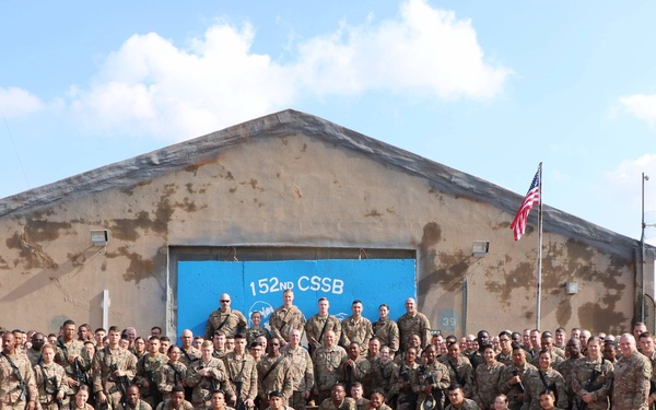 Maj. Gen. Sullivan Visit to Camp Taji