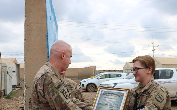 Maj. Gen. Sullivan Visit to Camp Taji