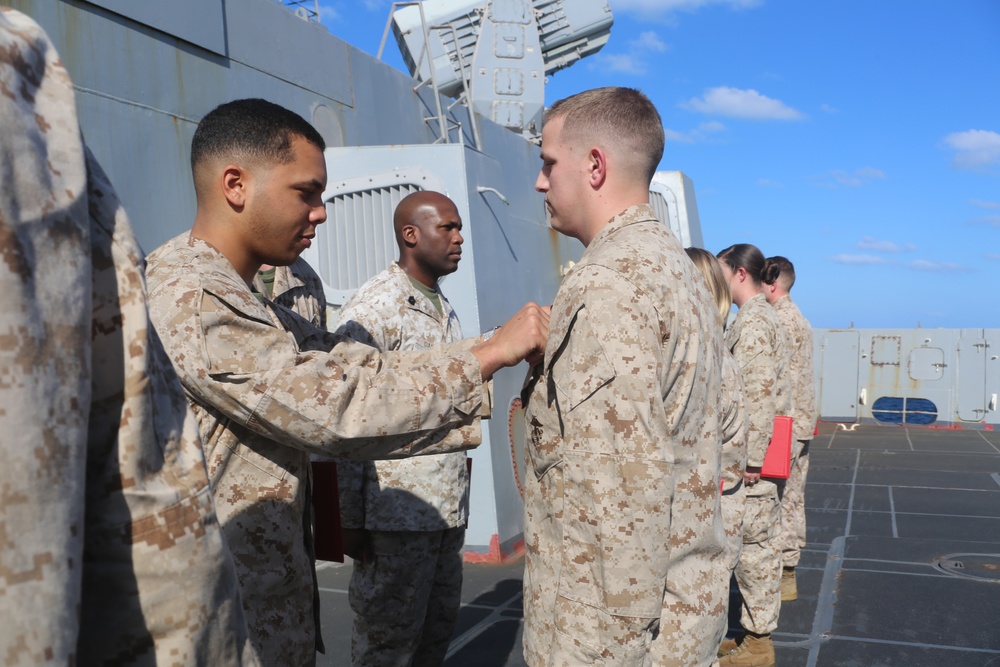 Fleet Marine Force Pinning