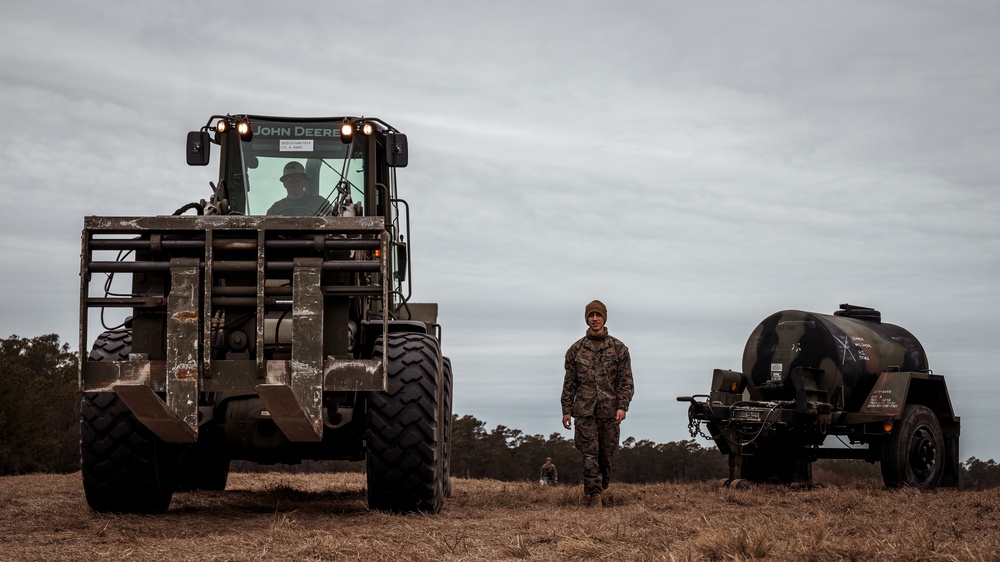 CLR 27 participates in CPX II on Camp Lejeune