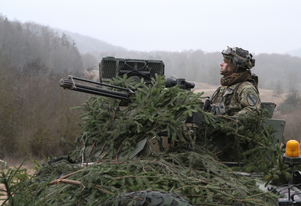 Cavalry Regiment supports Combined Resolve XIII