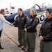 SecDef Esper Meets Pilot Students at Naval Air Station