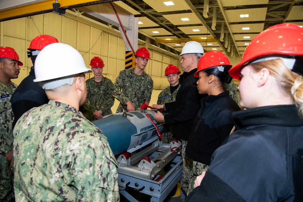 Students at Naval Air Technical Training Center