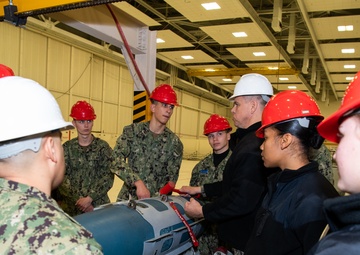 Students at Naval Air Technical Training Center