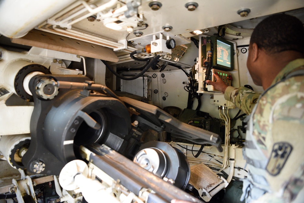 South Carolina National Guard 1-178th Field Artillery conducts live fire exercise