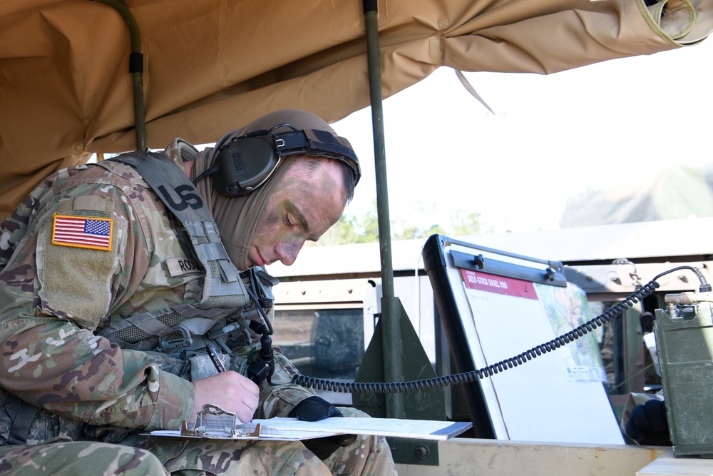 South Carolina National Guard 1-178th Field Artillery conducts live fire exercise