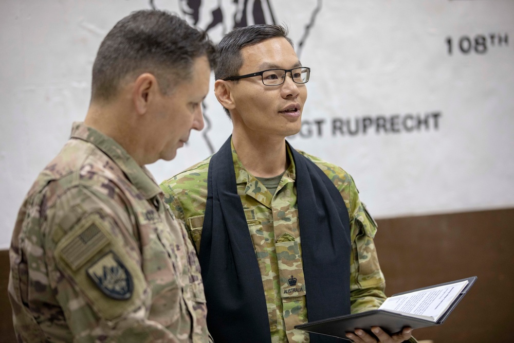 Illinois Army National Guard Officer Celebrates Promotion to Major
