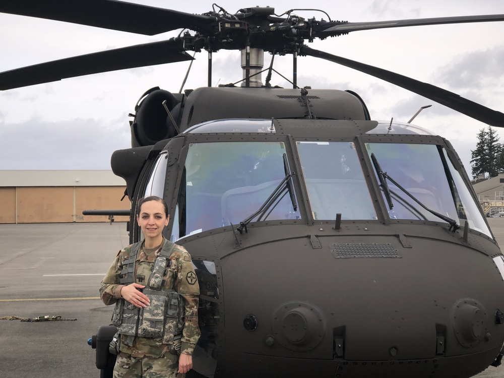 From the desert to the cockpit: Army Reserve officer, aviator shares her story