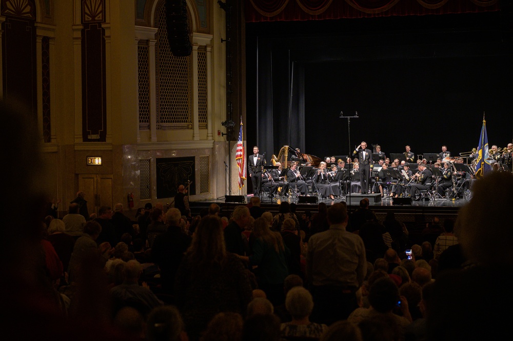 Navy Band visits Frederick