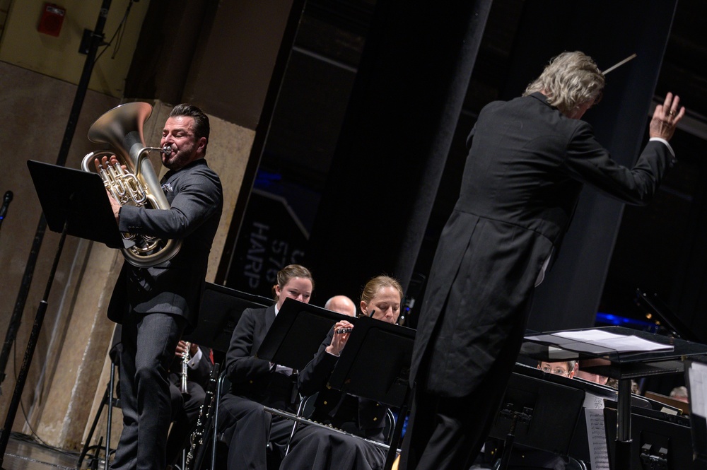 Navy Band visits Frederick