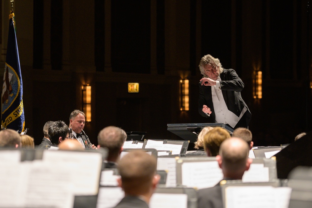 Navy Band visits Frederick