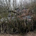 Concealed tank camouflaged for Combined Resolve XIII exercise