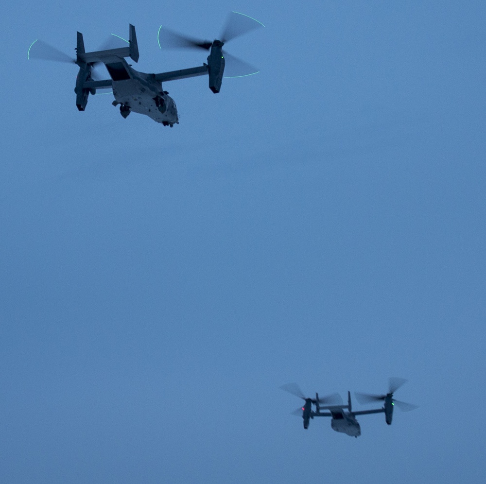 CV-22 Osprey flying