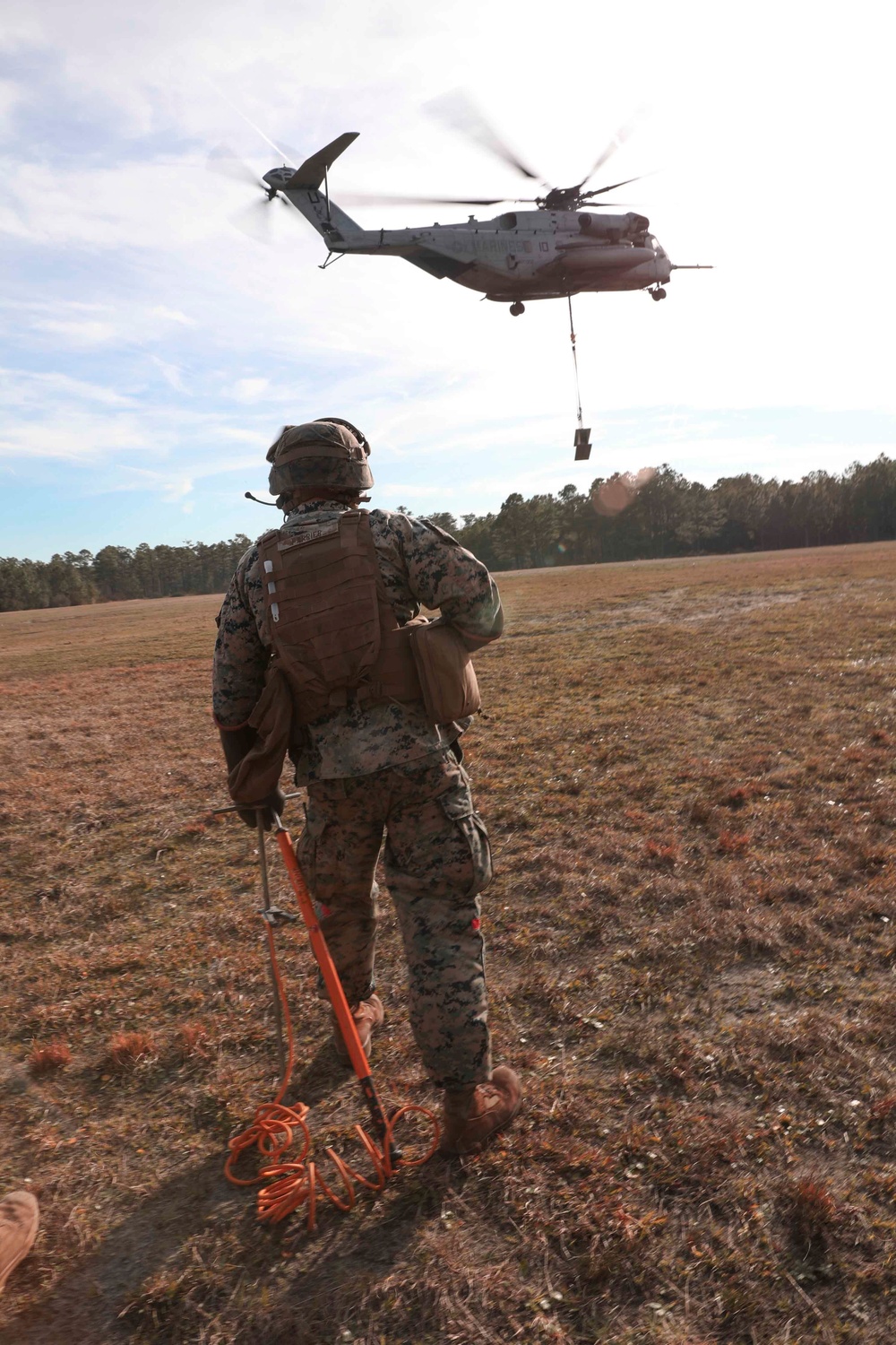 CLB 22 and 22nd MEU Helicopter Support Team Training